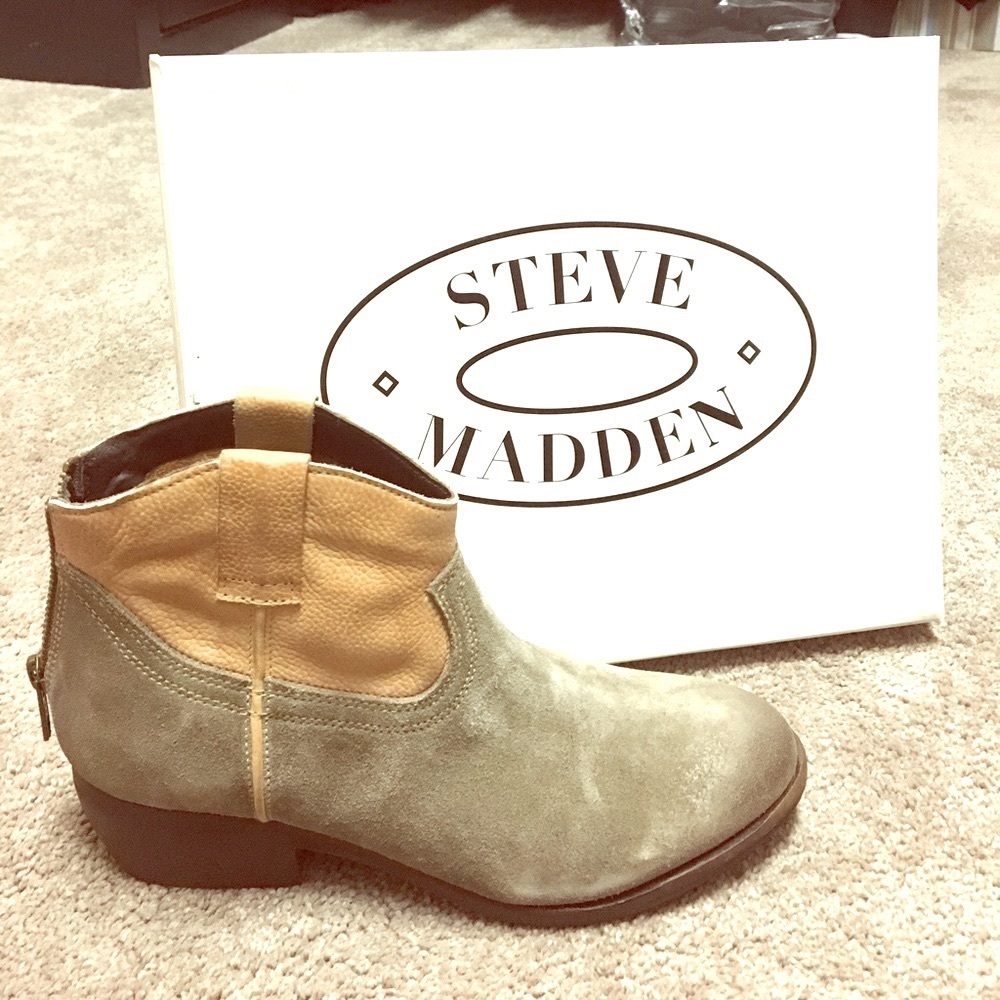 NEW Steve Madden ankle booties 6 1/2